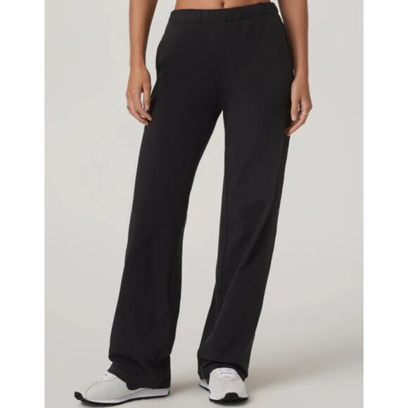 VUORI Halo Modern Straight Leg Pants in Solid Black Size Medium - Picture 10 of 11